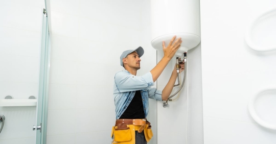 water heater installation